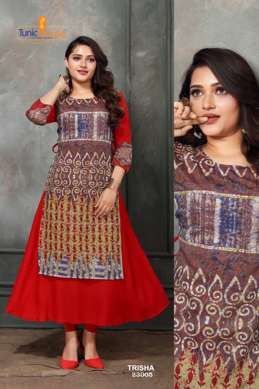 Printed cotton/Muslin and chanderi mix three layered kurti with superb  Kantha work detailing. Beautif… | Designer dresses elegant, Fashion  dresses, Designer dresses